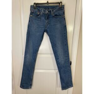 Levis 511 Slim Fit Men’s Straight Leg Jeans 29x32 9.5” Rise